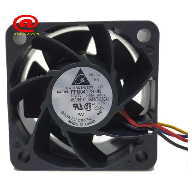 Quạt máy chủ FFB0412SHN 4028 40MM 40X40X28MM Quạt làm mát công suất lớn 12V 0.45A Quạt gió siêu nhỏ 