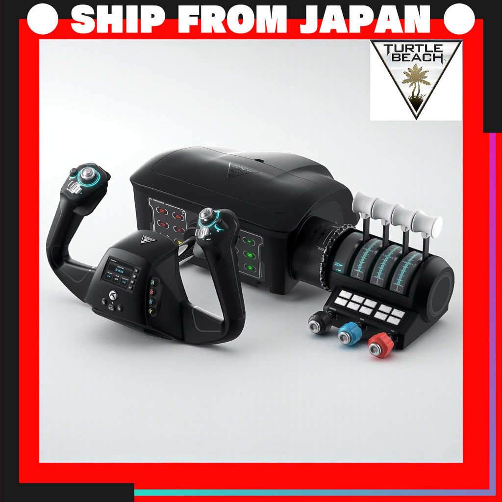 Turtle Beach VelocityOne™ Flight – Universal Yoke & Throttle Controller for Xbox & PC