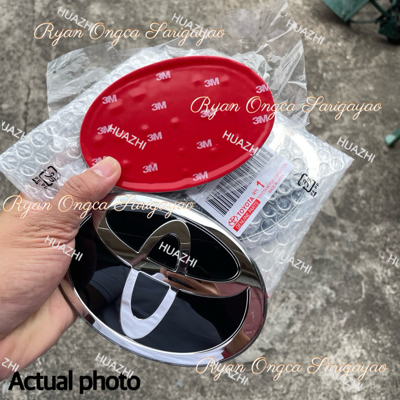 HZ NHẬT BẢN toyota logo thủy tinh gương biểu tượng wigo raize avanza innova vios altis former hilux 