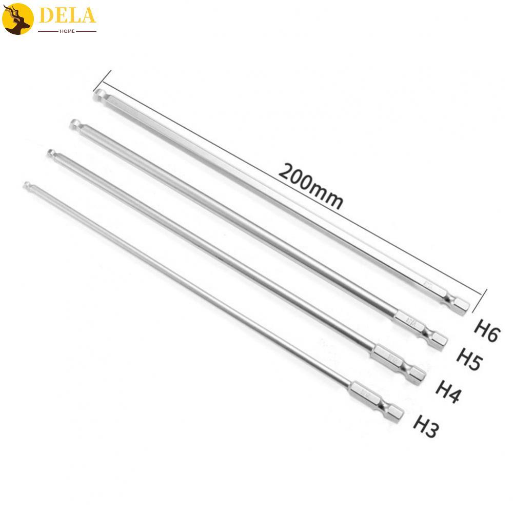 Vít Driver Bit Thép hợp kim H3 H4 H5 H6 Bạc Dụng cụ cầm tay chất lượng cao