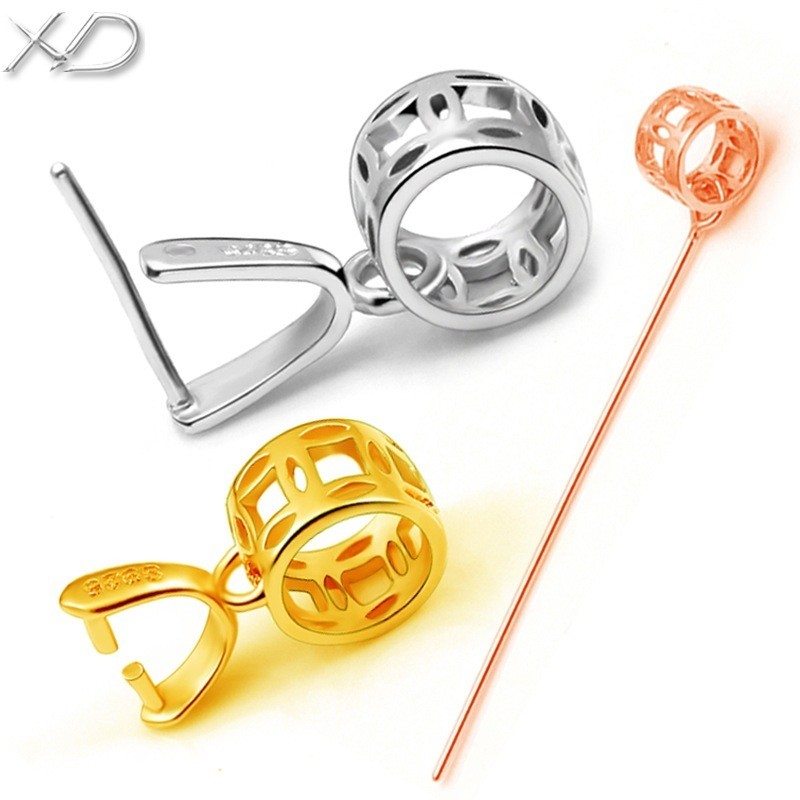 Khóa mặt dây chuyền mạ vàng bạc S925 ja S925