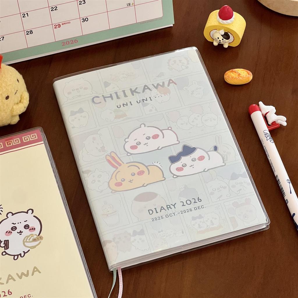 Chiikawa2026 Lịch trình năm Benji Ika Wa Kế hoạch ngày Tạp chí sinh viên Kế hoạch sách Sách Sách Sác