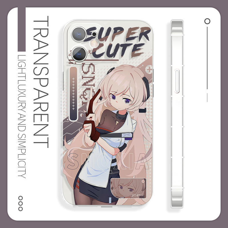 Fun G3 Girls Frontline Apple 16pro Ốp Điện Thoại Silicon Mềm 15 Hai Chiều vivos18 Thích Hợp Cho iQOO