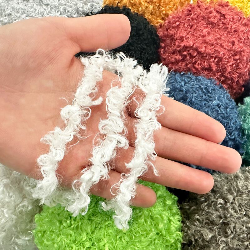 Bông Gấu Len 100g Len Đặc trưng Sợi Cuộn Len diy Búp Bê Tóc Móc Len20251127