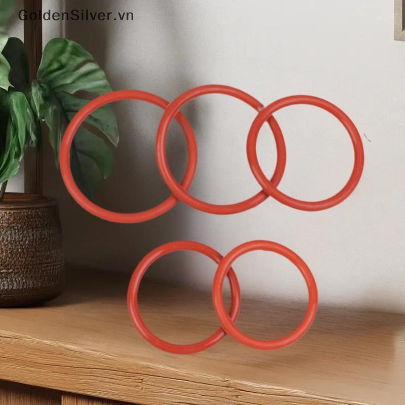 GoldenSilver 10 Chiếc Silicon O RING Cho Cà Phê 43.6 * 35 * 4.3 Mm Vòng Chữ O VMQ Đệm Độ Dày 4.3mm O