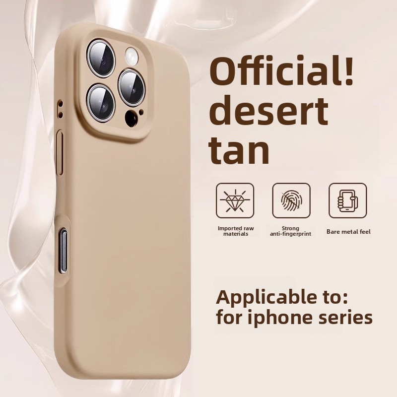 Lỗ chính xác bằng silicon lỏng Thích hợp cho iPhone16Promax, iPhone16Pro, iPhone16Plus, iPhone16, iP