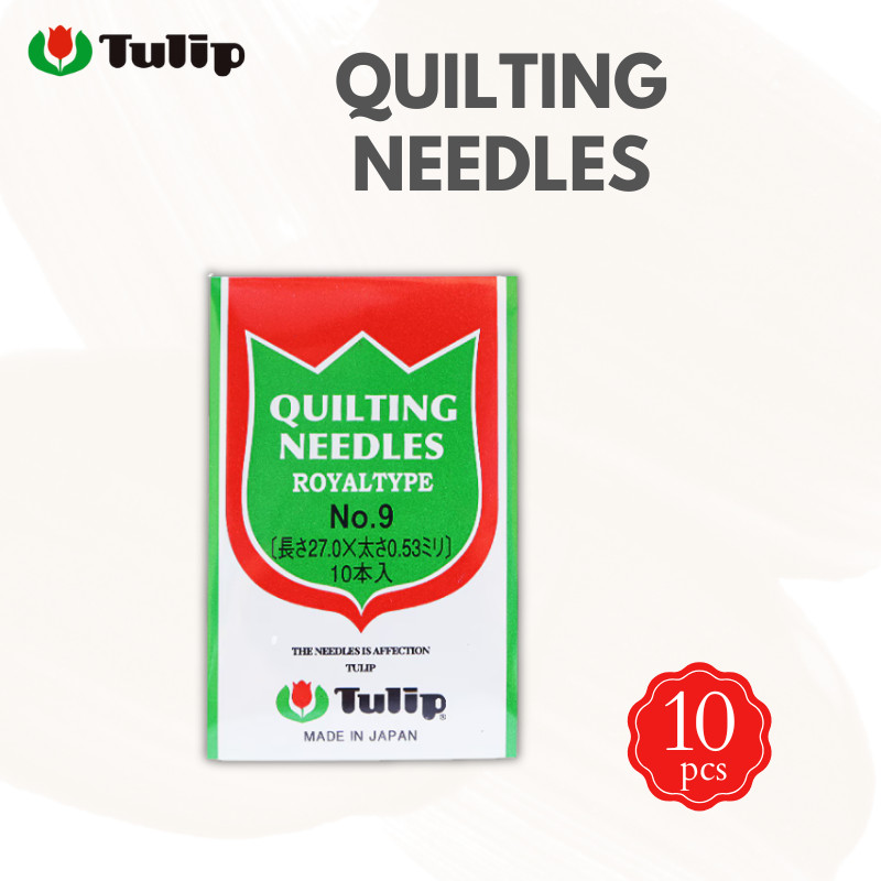 TULIP Premium Quilting Needles No.9, 10 Needles TQ-002