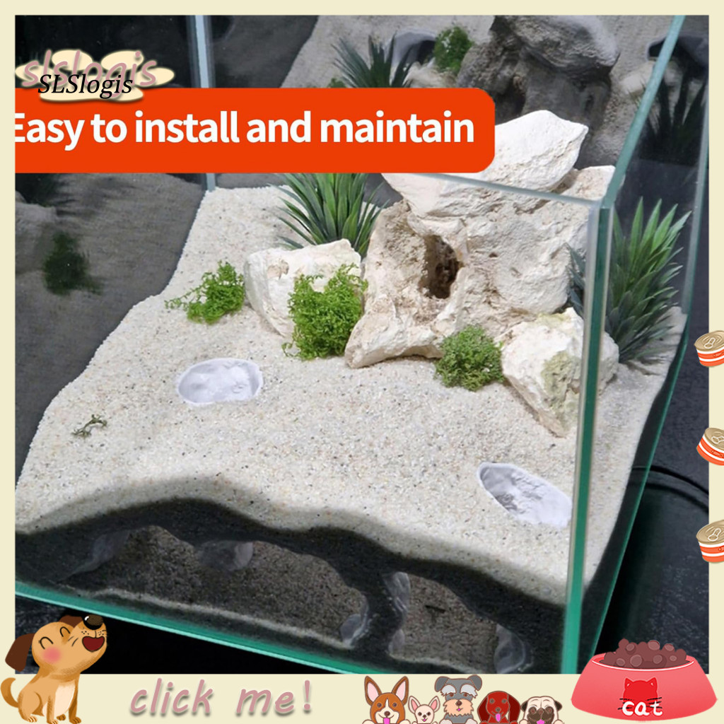 SGW _ An toàn rút lui cho cá Timid Góc nhìn Hang hồ cá Hang động hầm ẩn náu cá 3d tự nhiên để trang 