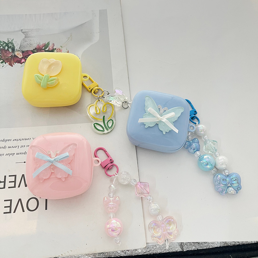 Dành cho airpod pro 3 / airpod3 airpod4 Ốp lưng silicon sang trọng có nắp keychian airpod pro2 vỏ ai