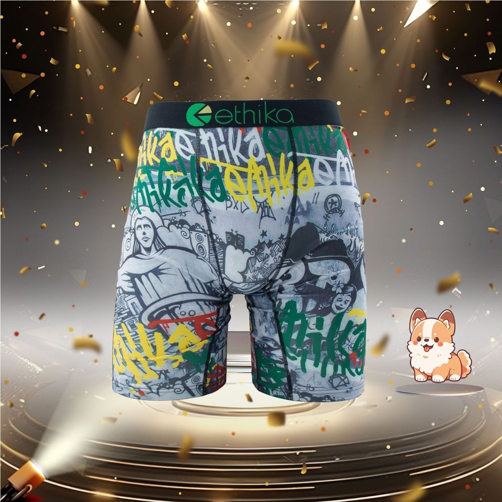 Boxer Thể Thao Quần Short Nam Ethika 2025 - Co Giãn, Thoáng Mát, Nhanh Khô