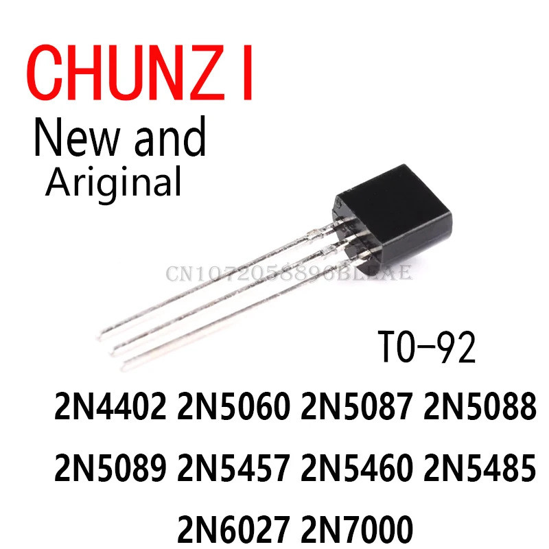 10 Chiếc Mới Và Chính Hãng BXV Transistor TO-92 2N4402 2N5060 2N5087 2N5088 2N5089 2N5457 2N5460 2N5