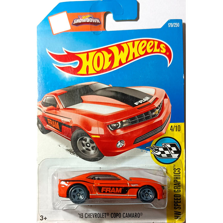 HotWheels HotWheels HotWheels CAMARO Tuyến Tính Tăng Tốc Cam Hiếm COPO CAMARO