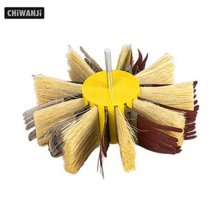 Chiwanji Sisal Đánh Bóng Bánh Xe Chà Nhám Cây Lau Mài Bánh Xe Cho Dải Mài