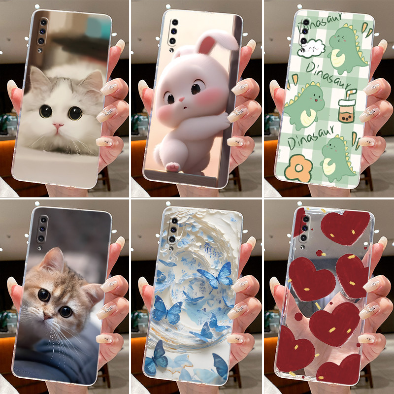 Ốp Lưng Cho Samsung Galaxy A50 A50S A30S A70 A70S Ốp Lưng TPU Mềm Thạch Silicon Trong Suốt Cho Samsu