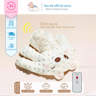 Tay Vỗ Ru IIKO Điều Khiển Từ Xa 3 Chế Độ & Chườm Ấm Đậu Đỏ - Giảm Quấy Khóc, Bé Ngủ Ngon​
