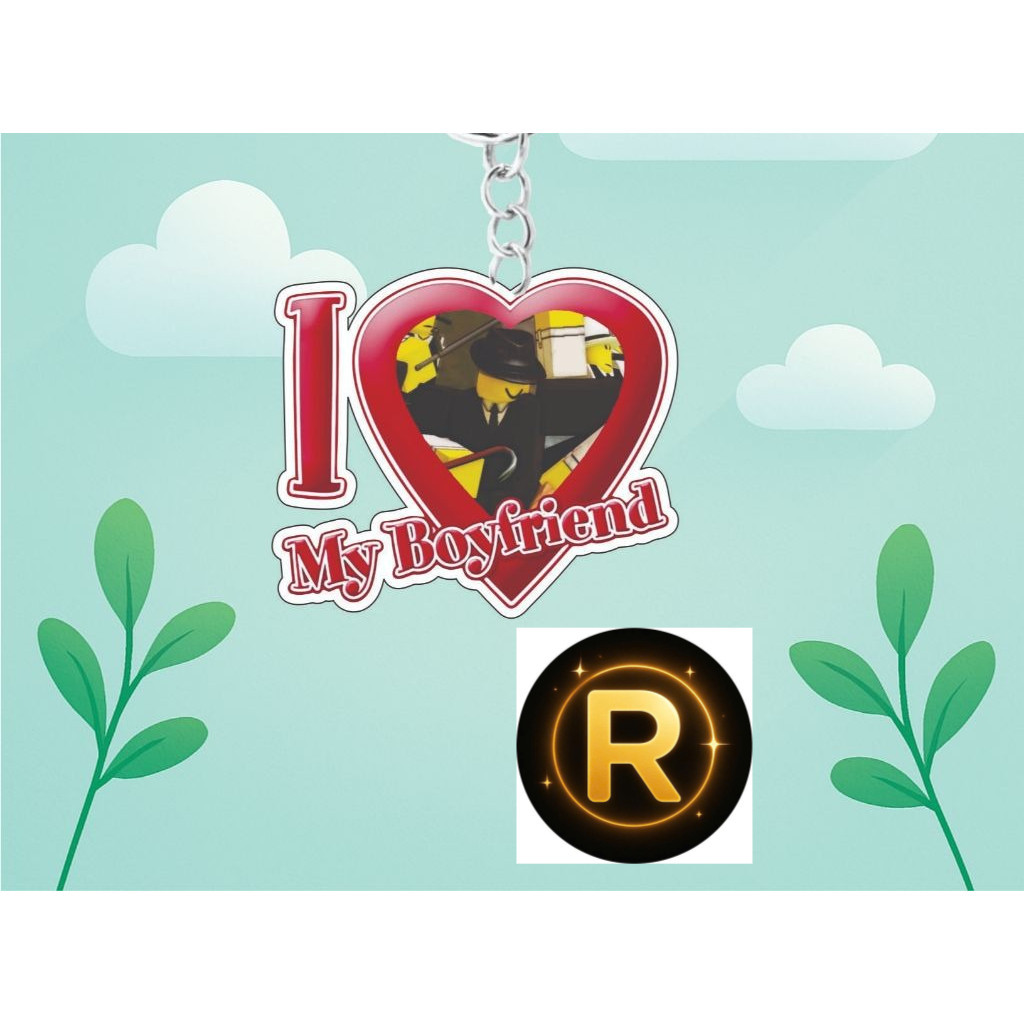 Mafioso from Dream Game/ Forsaken keychain rin huda