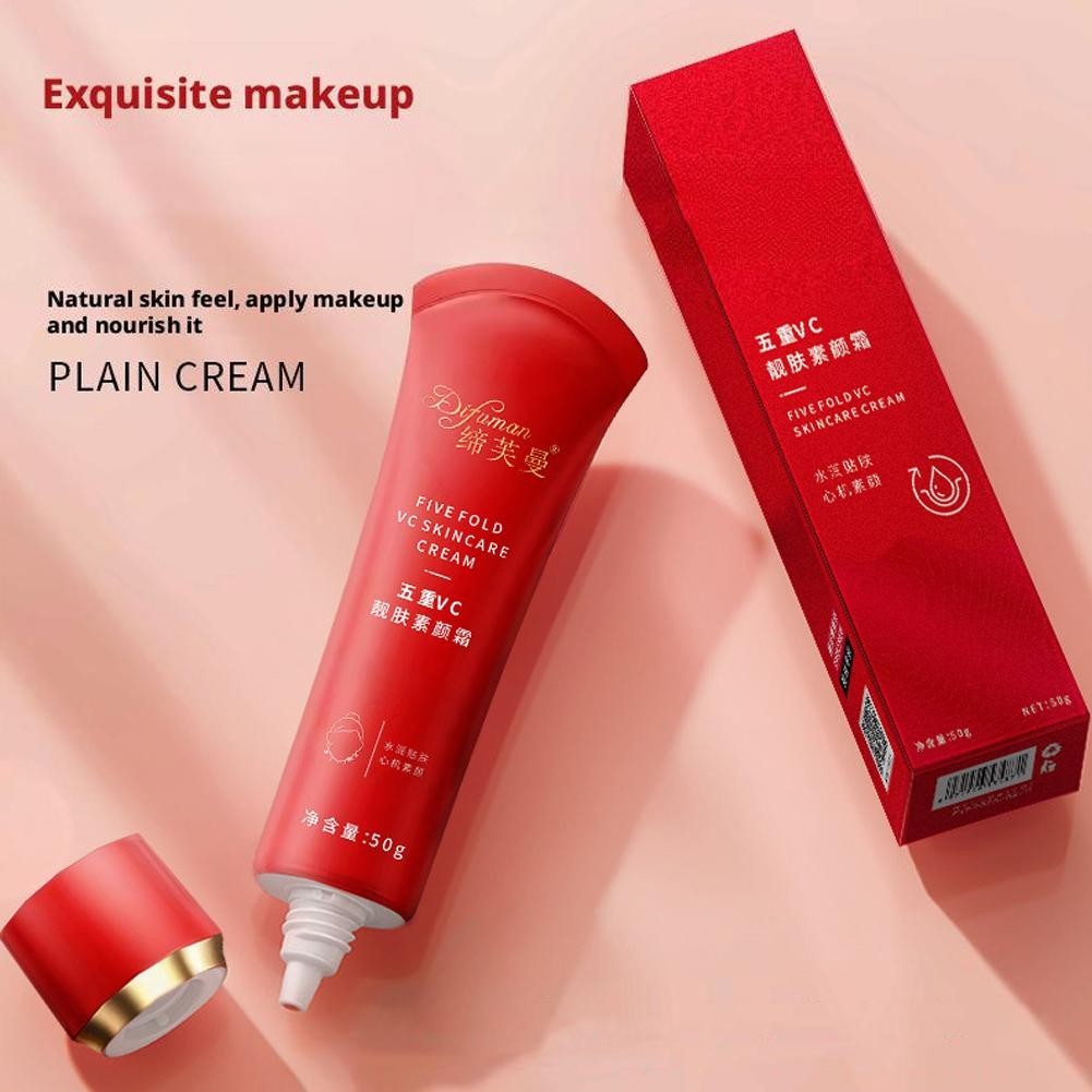 Lazy Make Up Cream Five-fold VV Plain Cream Vc Five Cream Fold Makeup Lazy Cream Light O0