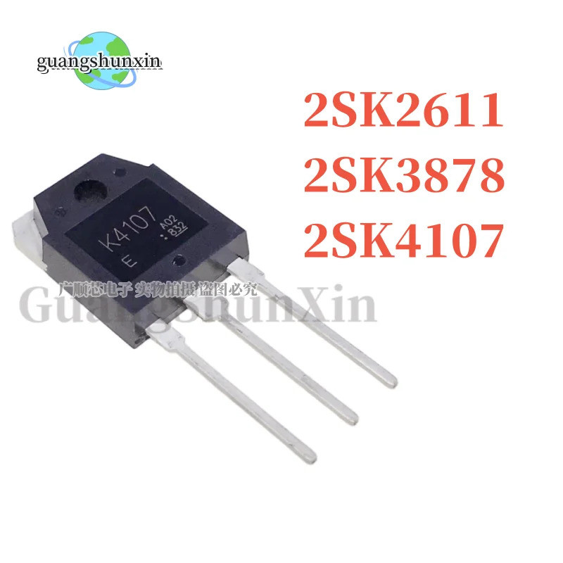 10 Chiếc K2611 K3878 K4107 2SK2611 2SK3878 2SK4107 TO-3P SC-65 9A 900V N Kênh MOSFET DIP Transistor 