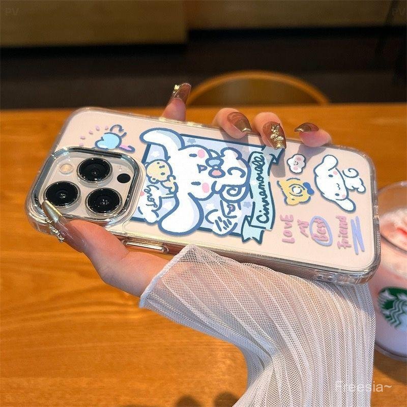 Ốp điện thoại Khung chó quế Phụ kiện chống sốc chống vân tay Thích hợp cho iPhone13161412151113PRO12