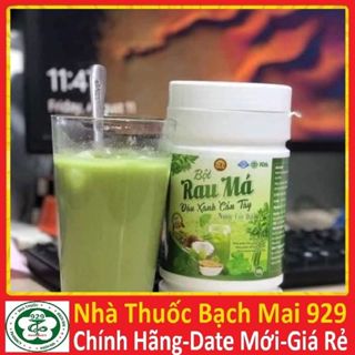   Chính hãng   Bột Rau Má Đậu Xanh Cần Tây Nước Cốt Dừa - Bổ sung chất xơ tiêu hóa tốt kiểm soát cân nặng 