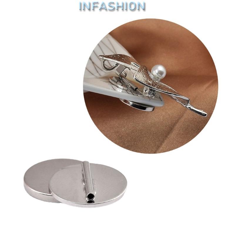5Pcs Brooch Converter Harm  Clothing Magnet Buckle Brooch Holder Converter