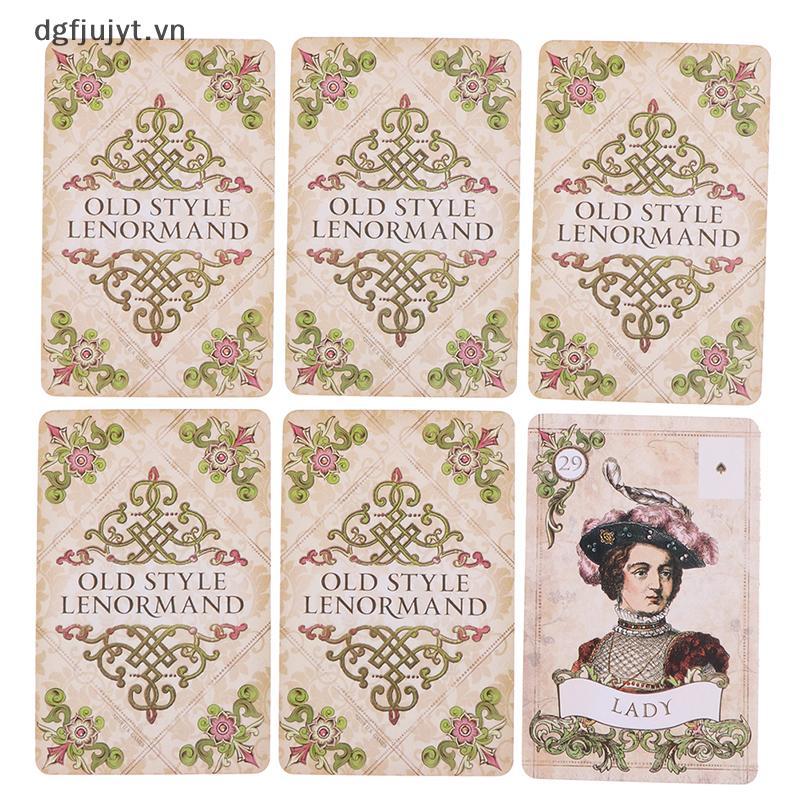 Null Old Style Lenormand Oracle Card Party Prophecy Bói toán Board Game null