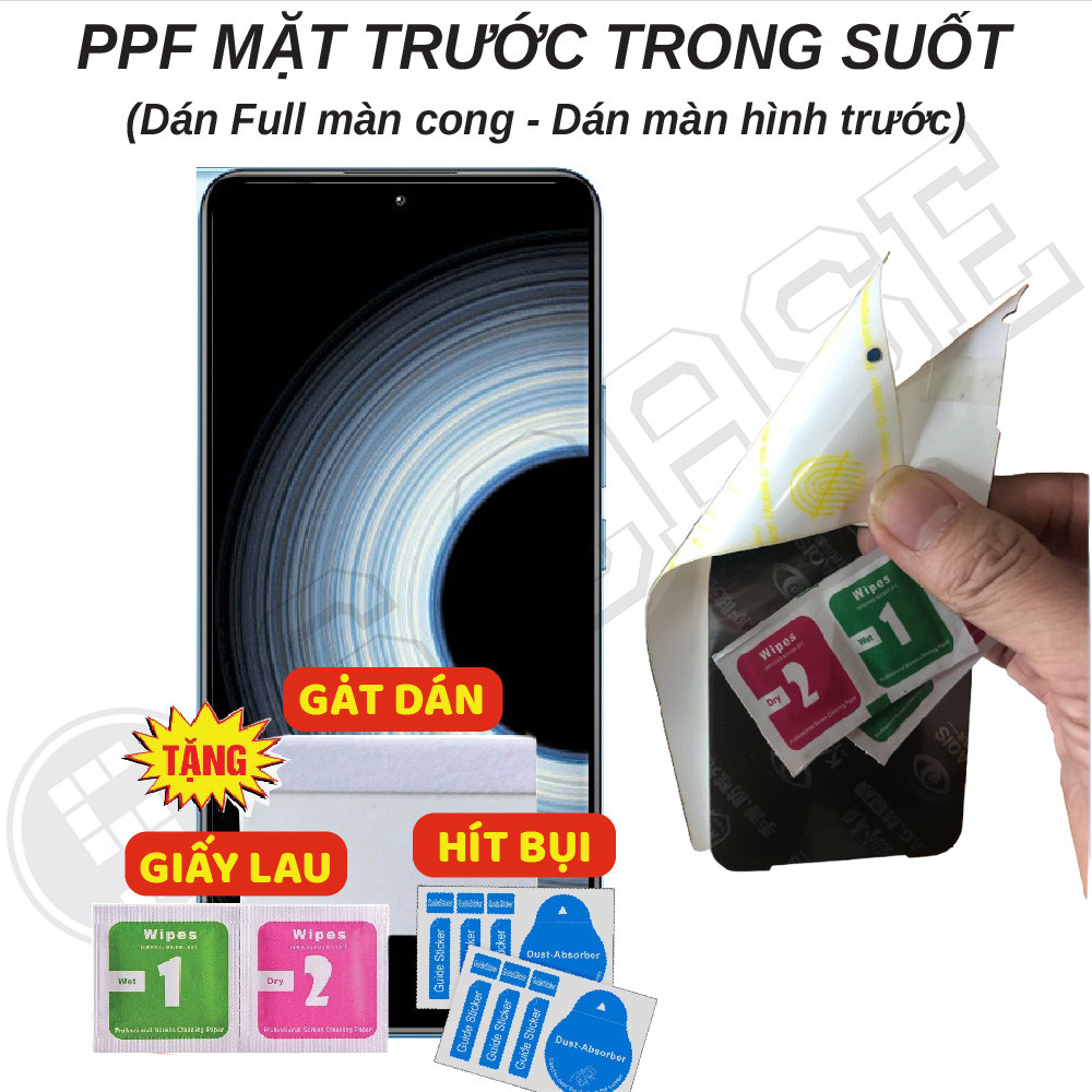 Dán PPF Full Màn Trong Suốt Cho Xiaomi Redmi K50 Ultra K50 Pro K50 Gaming K50i