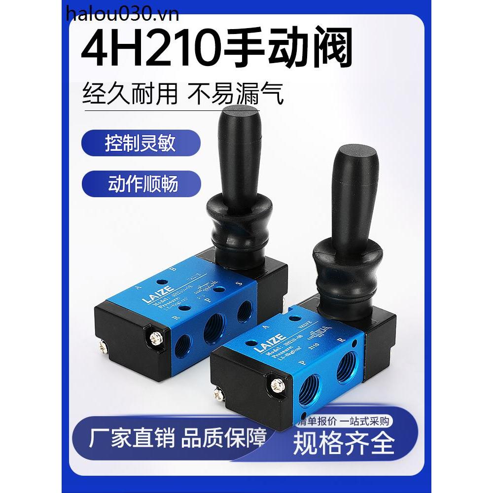 4H210-08 Công tắc khí nén Van thủ công 3H Van cờ lê tay 310 Điều khiển xi lanh 3R Van điện từ đảo ch