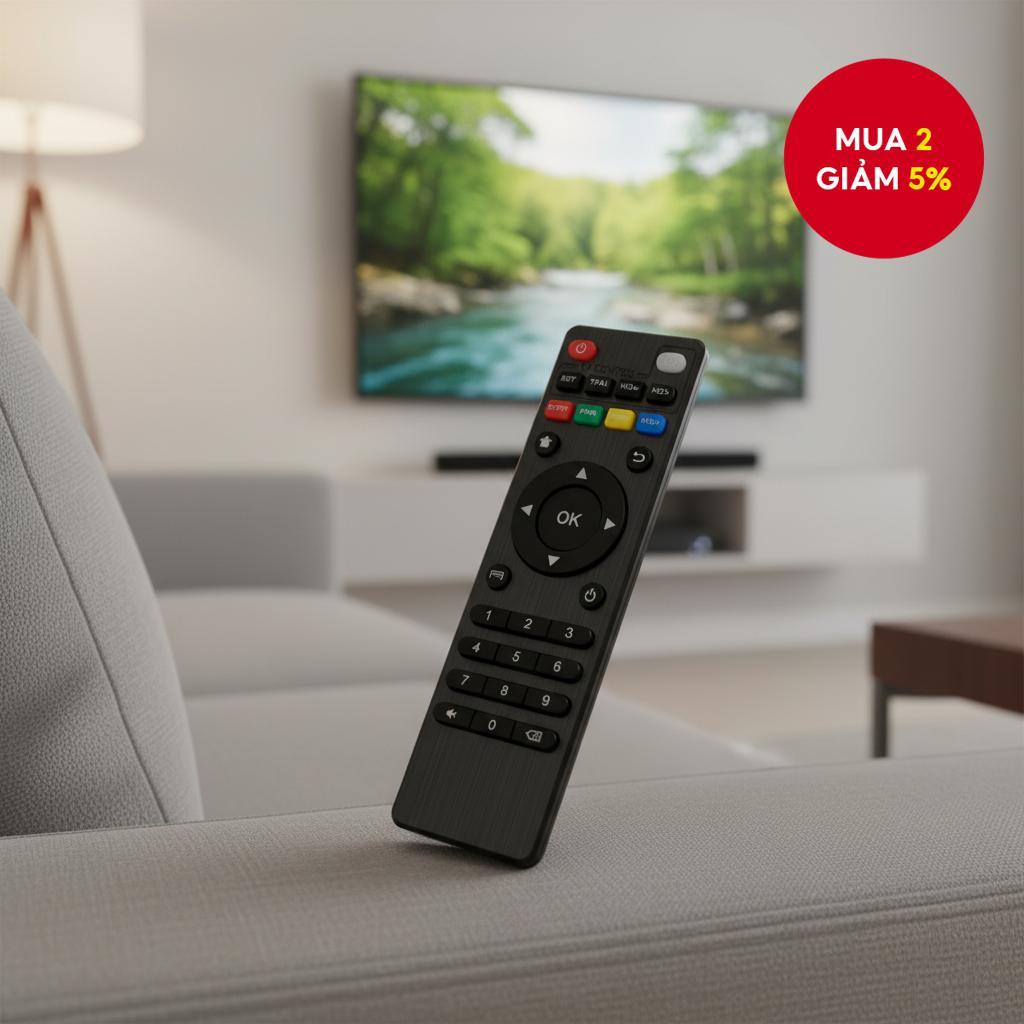 Điều khiển từ xa H96 cho Android TV Boxes: MXQ, MXQ Pro, MXQ Pro 4K, M8, M8C, M8N, M9C, M10, T95, T9