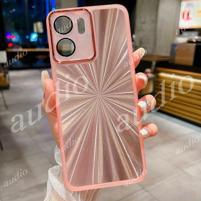 OPPO A6x 5G Laser Pháo Hoa Lấp Lánh Ốp Lưng Điện Thoại Oppo A6x A6X OppoA6x 5G 4G Với Full Ống Kính 