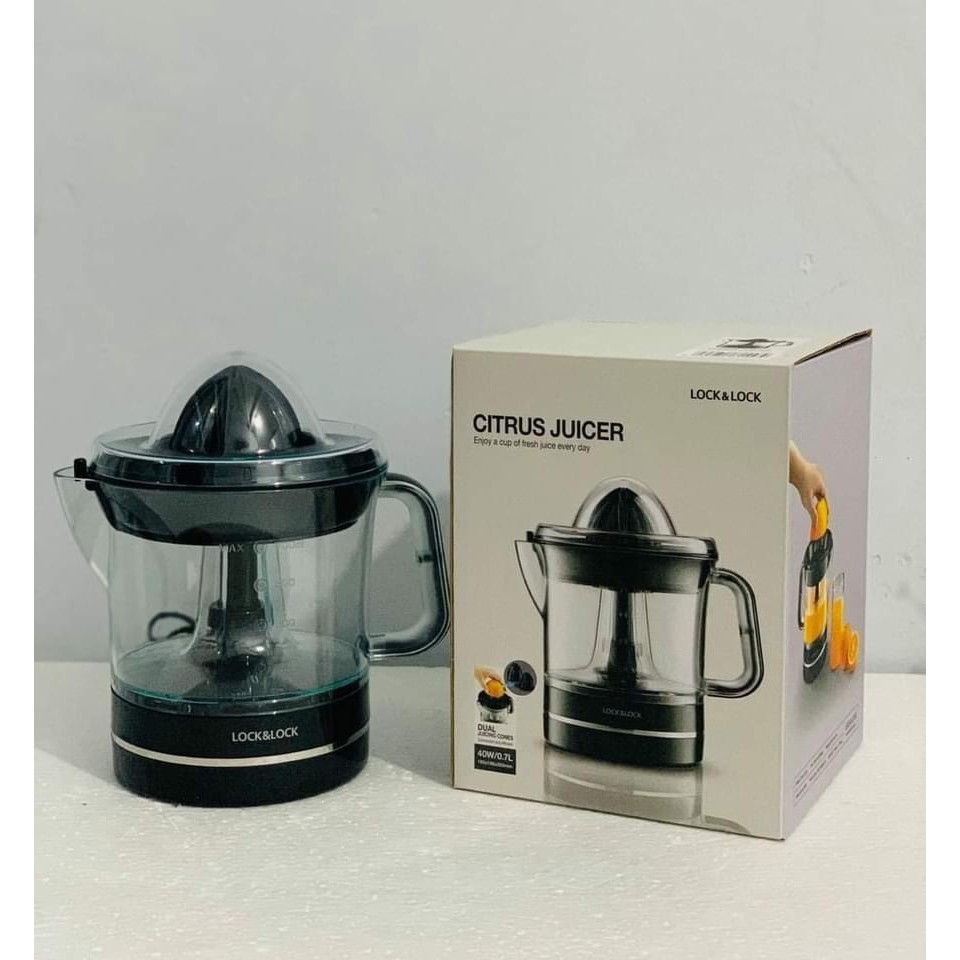 EJJ236BLK, MÁY VẮT CAM, 0.7L, 220-240V, 50/60Hz, 40W - Màu đen