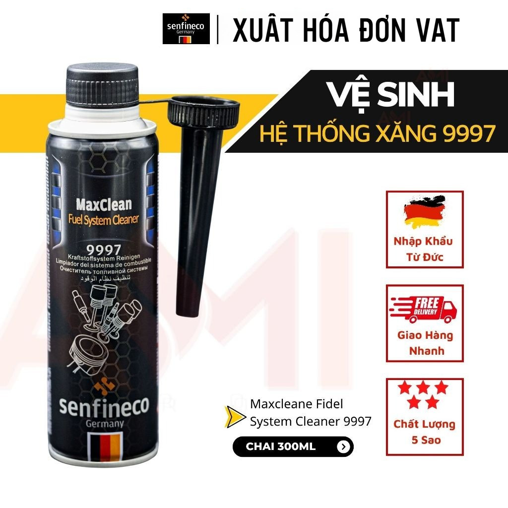 Vệ Sinh Buồng Đốt Động Cơ Xăng Senfineco 9997
