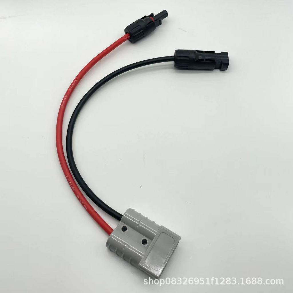 Phích cắm nhanh dòng điện cao 10AWG 10AWG Bộ chuyển đổi dây silicon MC4 Một cho hai Cáp kết nối chốn