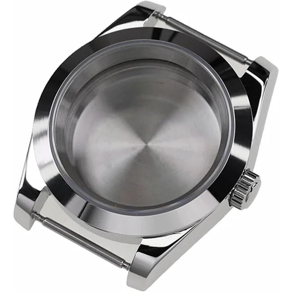 Vỏ đồng hồ thép 36mm 39mm có Sapphire cho SKX007 Mod Nh35 Nh36 Nh34 Bộ chuyển động cơ tự động (2 39m