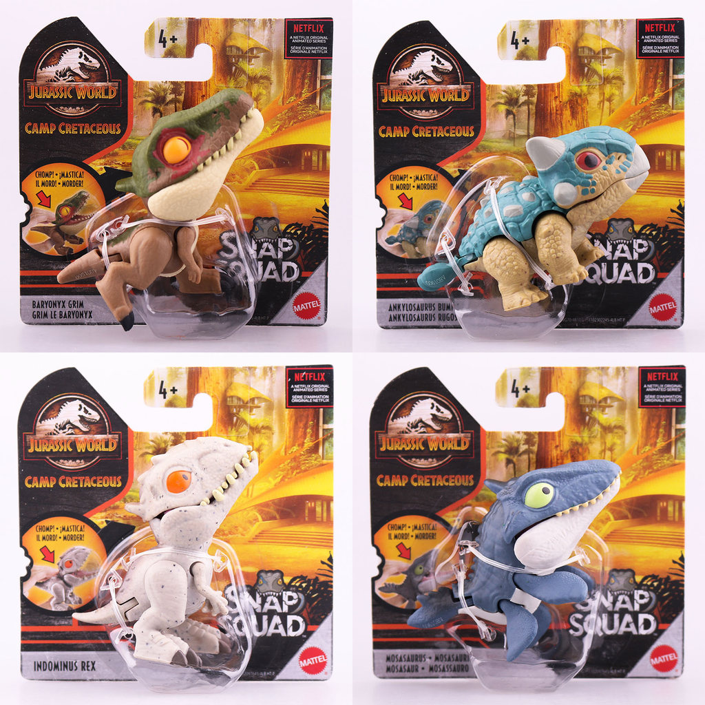 Mattel Jurassic World 2 Mini Bộ Sưu Tập Nhỏ Khủng Long Mặt Dây Chuyền Ngón Tay Thế Hệ Thứ 7 Tyrannos