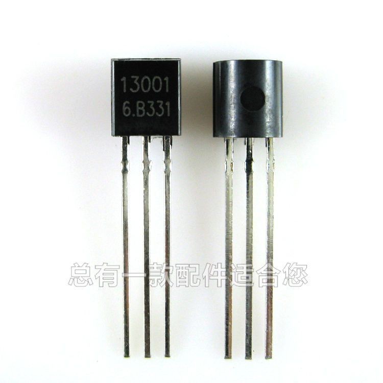 Thương hiệu mới MJE13001 E13001 Switch Bộ phận linh kiện điện tử Triode Bao bì TO-92