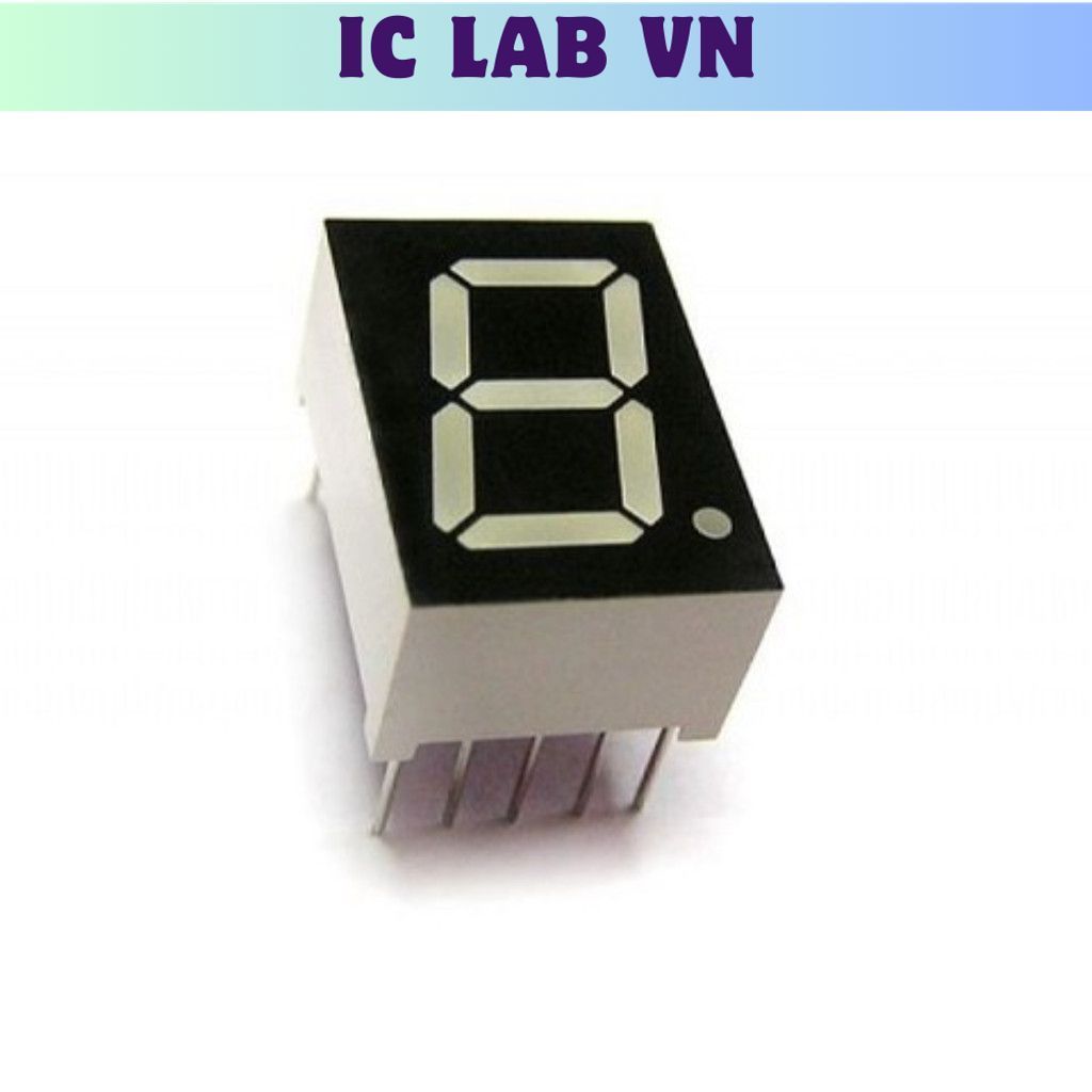 [10 Cái]- Led 0.56inch 5161BS Anode Chung Ic Lab VN