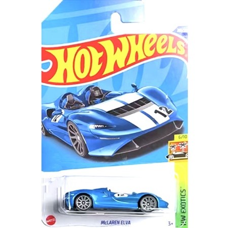 HotWheels HotWheels HotWheels ELLA Electric Supercar Blue / McLAREN ELLA 203 22Q