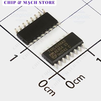 [3 Cái]- 74HC4046AD,653 IC PLL W/VCO 21MHz, 16-SOICChip & Mạch Store