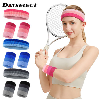 DAYSELECT Bộ Khăn Thể Thao Hấp Thu Mồ Hôi, Thoáng Khí - Phù Hợp Cho Thể Dục Và Bóng Rổ
