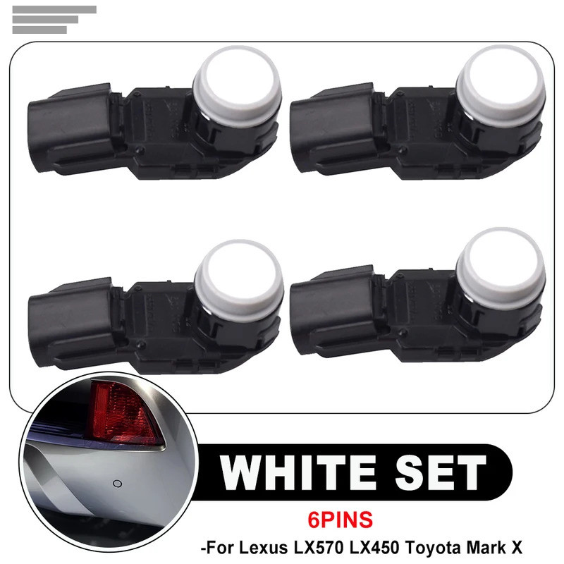 Cảm biến siêu âm PDC Cảm biến đỗ xe không dây cho Toyota Lexus LX450 LX570 2015-2019 89341-60060 893