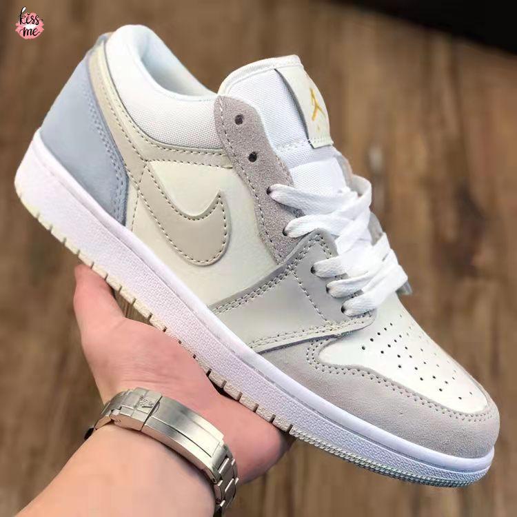 HA3 24H Hàng có sẵn A1r Jordans 1 Lelaki Wanita Kasut Lấy cảm hứng từ Nam Nữ Giày thể thao thấp Giày