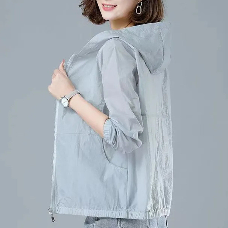 2025 New Summer New Mother's Clothes Sun Protection Clothing Middle-Aged and Elderly People's Clothe