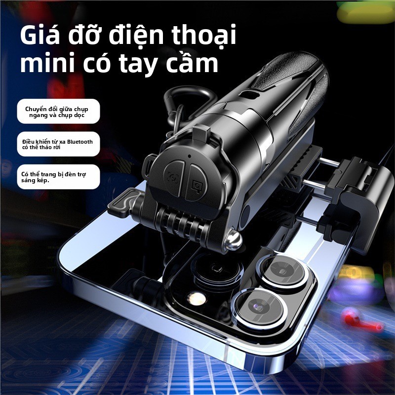 P15T Zoom Selfie Stick Bluetooth Điện thoại di động Giá đỡ ảnh Mini Tiện lợi Có thể thu vào Điện tho