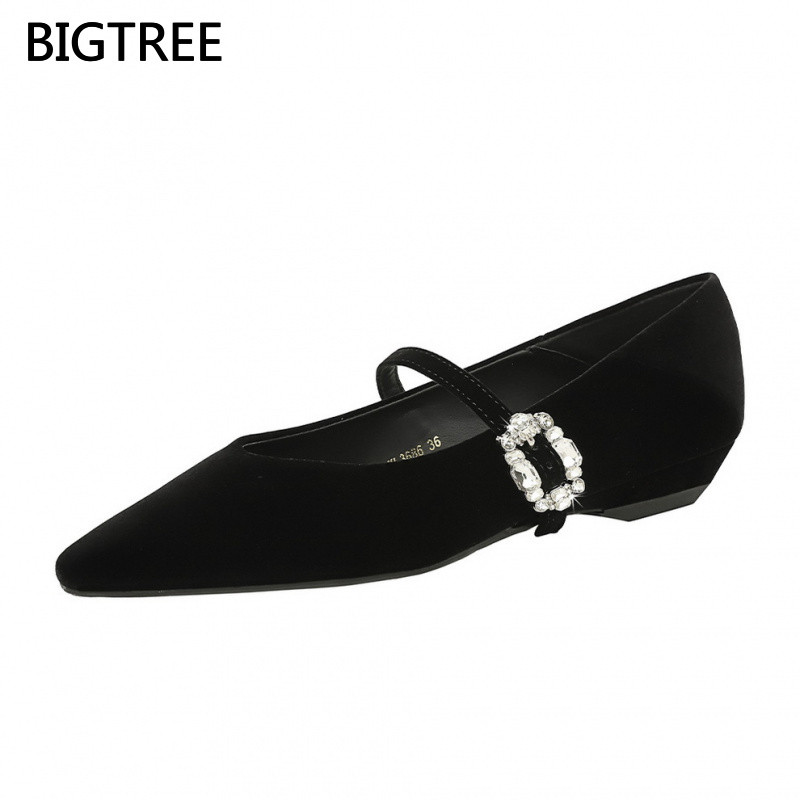 BIGTREE Pointed Toe Wedge Shoes Women's Commuting Fashion Women's Shoes3686-K111