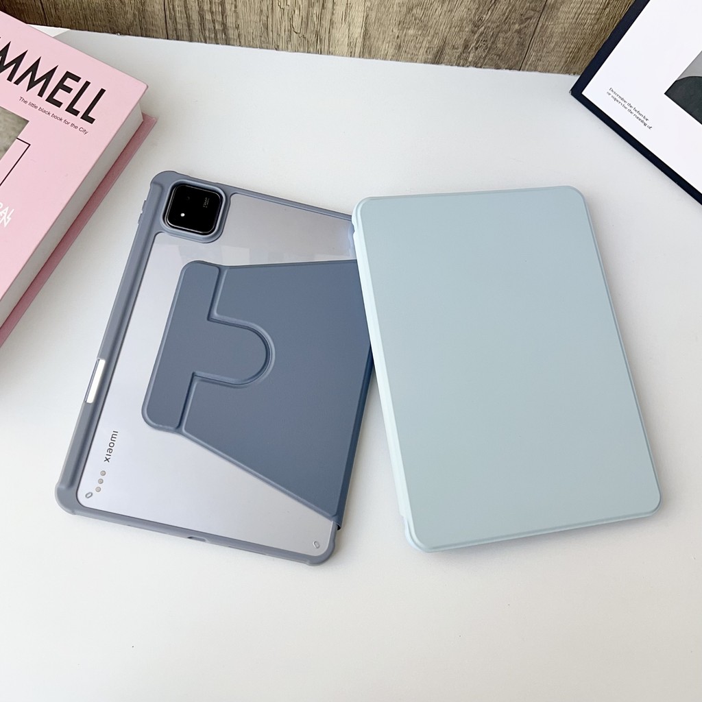 Thích hợp cho Xiaomi Tablet 8 Vỏ bảo vệ Acrylic Redmi SE 11 inch Khe cắm bút Xoay trong suốt cao Chố
