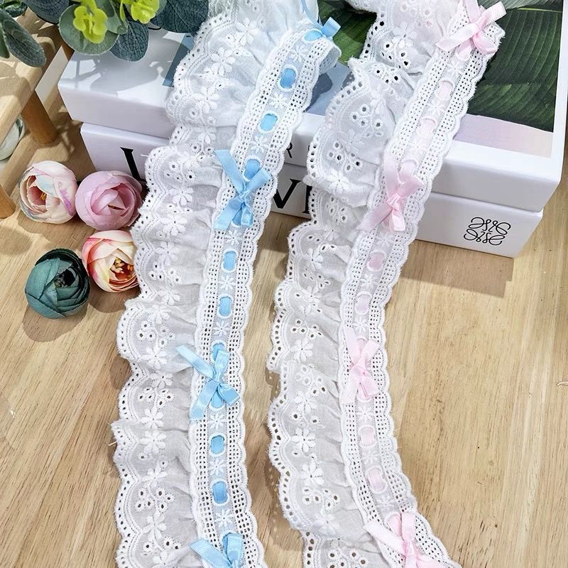 Phụ kiện trang trí cổ còm Gothic handmade từ ren, phù hợp style gothic