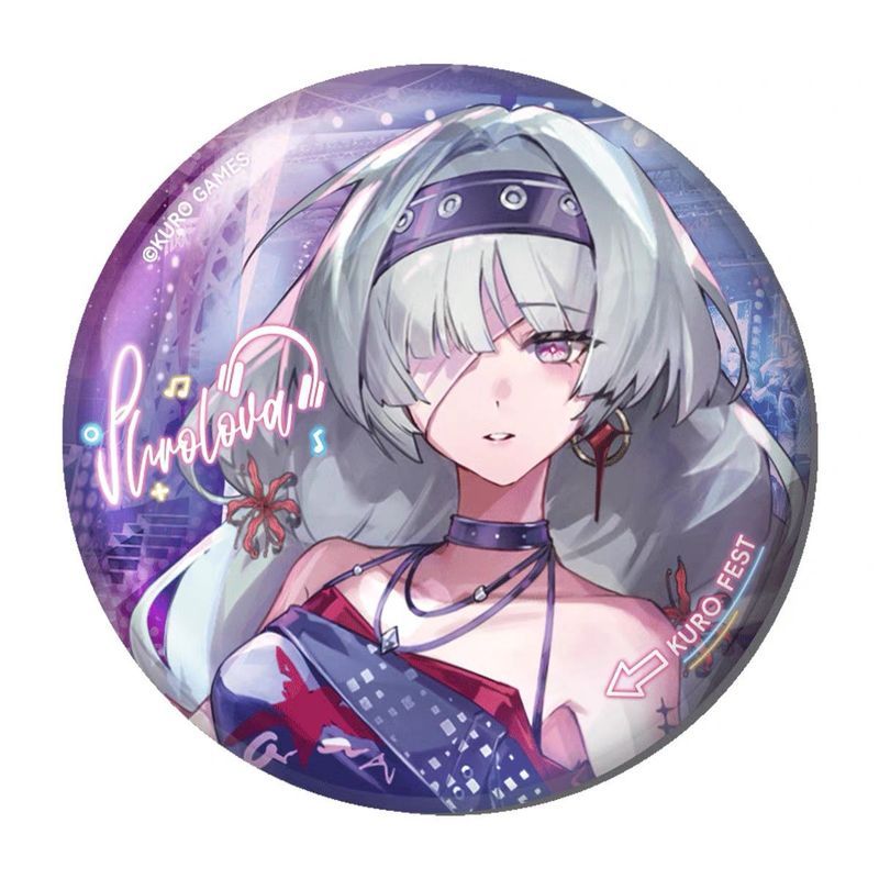 Wuthering Waves Carnival Series Hàng hóa Huy hiệu thanh mạ thiếc Phrolova có giá trị cao / hght