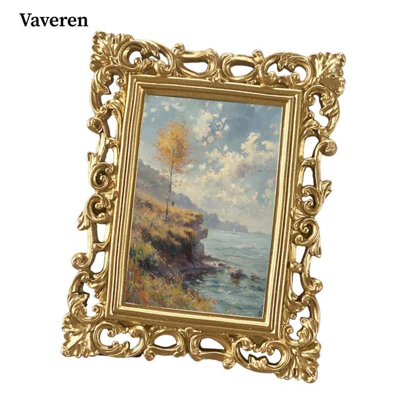 Vaveren Vintage Khung Ảnh 4x6 Photo Gallery Nghệ Thuật Cho Văn Phòng Để Bàn Phòng Khách