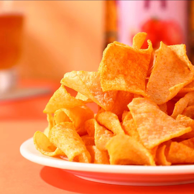 Yam Chips Tôm Chips Khoai Tây Khoai Tây Chip Nhà Sản Xuất Thông Thường Puffed Snacks Influencer Snac